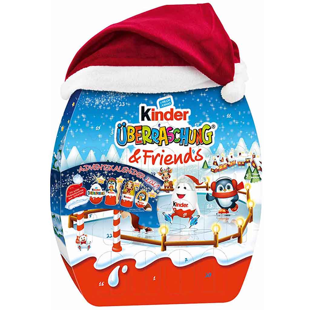 kinder Überraschung & Friends Adventskalender 431g MHD:20.4.22
