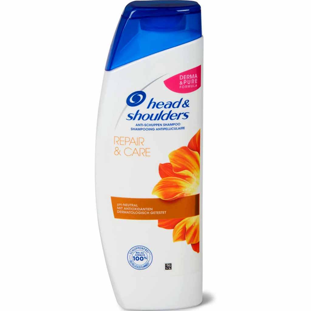 6x Head & Shoulders Shampoo repair & care á 300ml=1800ml