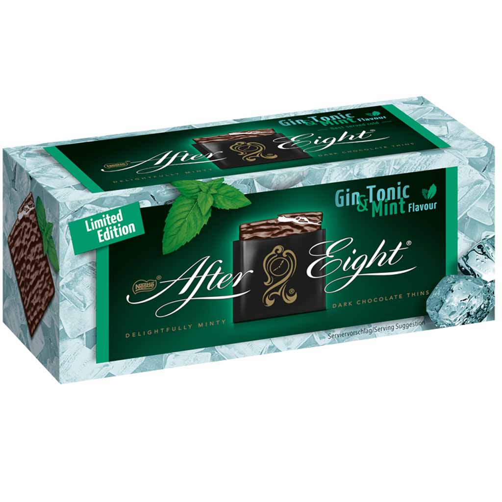 After Eight Gin Tonic & Mint Limited Edition 200g MHD:30.6.22