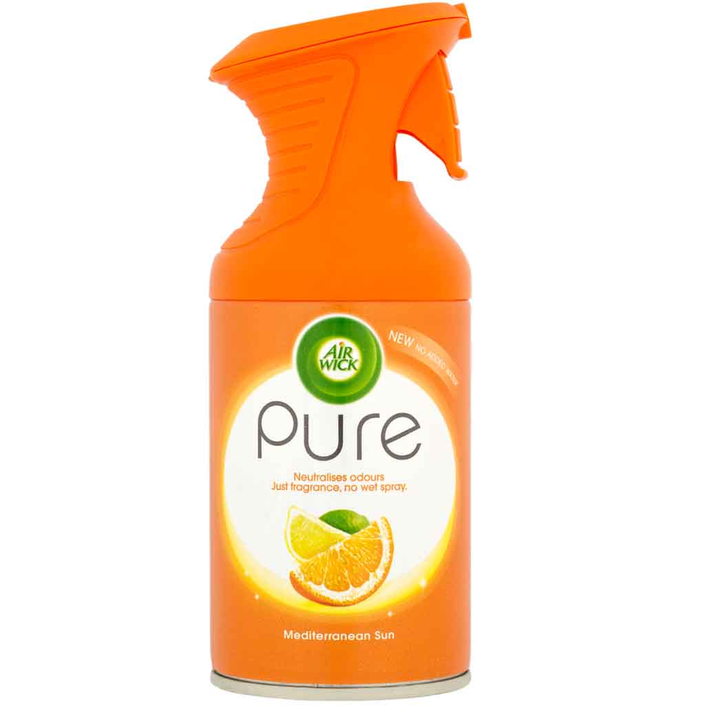 6x Air Wick Duftspray Pure Mediterranean Sun 250ml = 1500ml