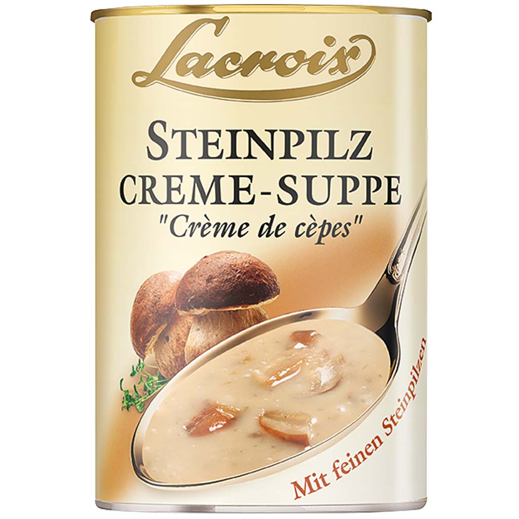 Lacroix Steinpilz Creme-Suppe 400 ml Dose