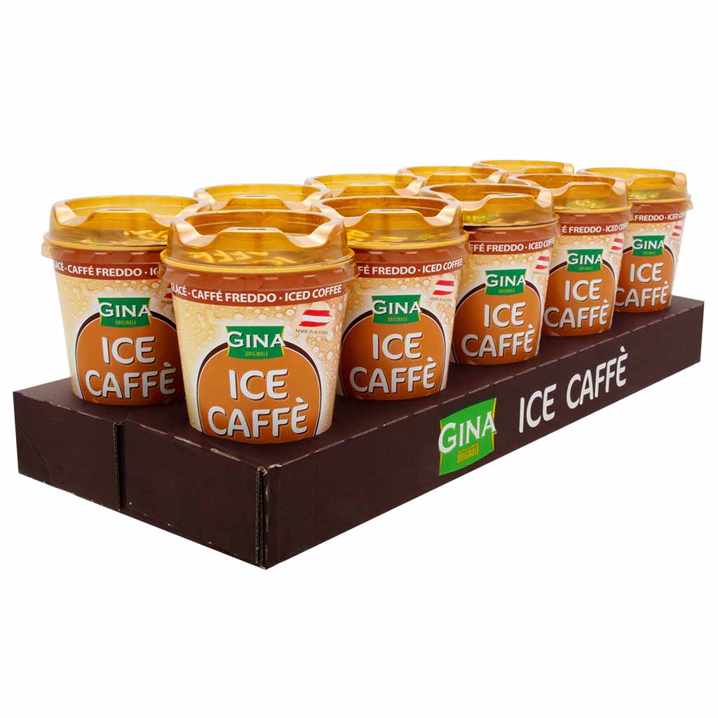 10x Gina Eiskaffee - Latte Macchiato 230ml = 2,3 Liter