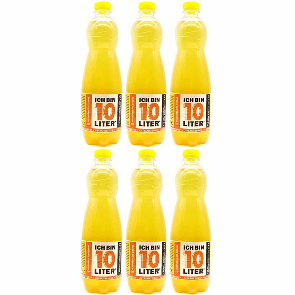 Getränkesirup Holunderblüte Zitrone 6x700ml=4,2L MHD:30.12.24