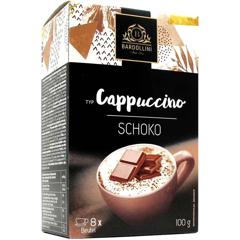 Bardollini Cappuccino Schoko 8er 100g MHD:12.10.25