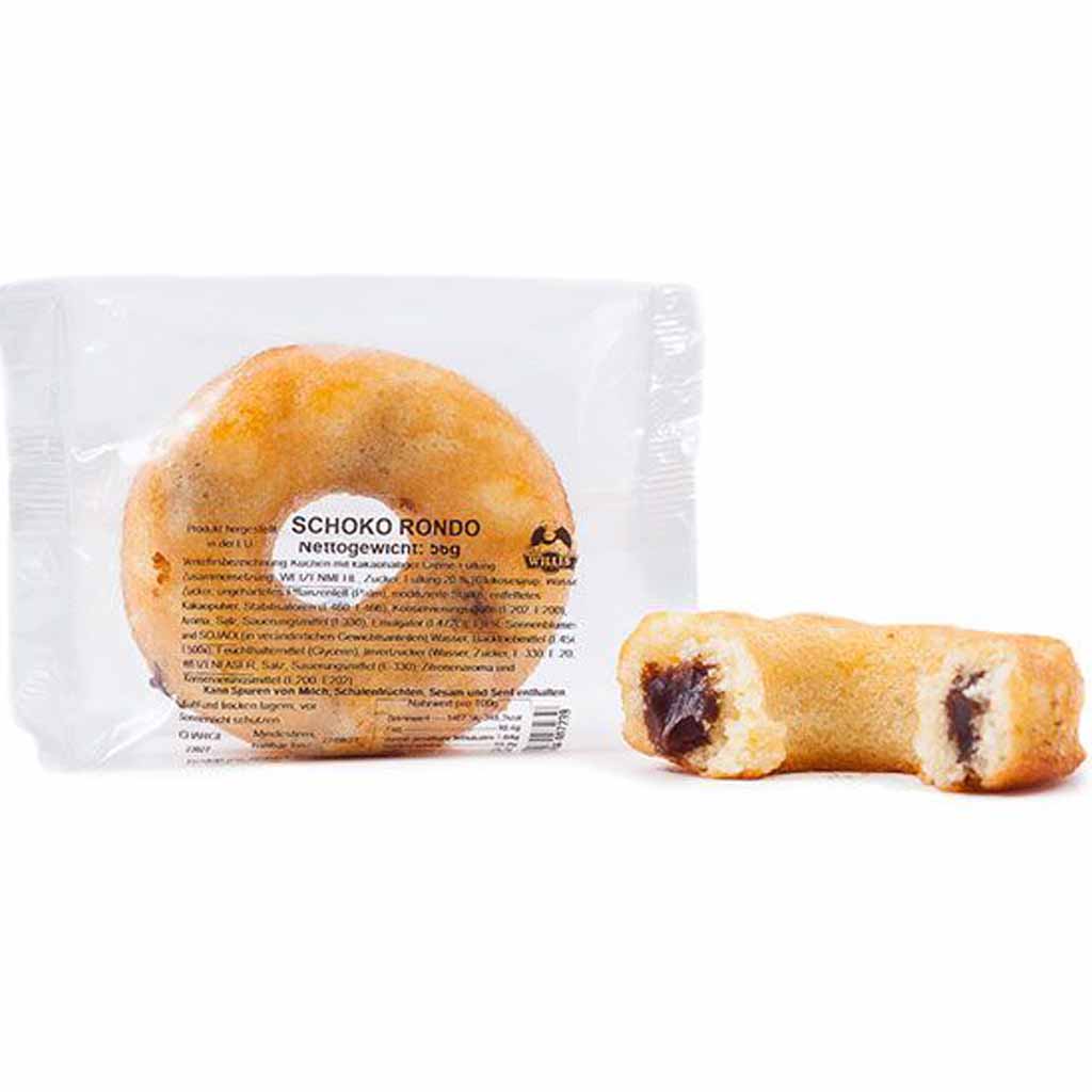 36x Willis Schokocreme Rondo á 56g=2,16kg MHD:5.11.23