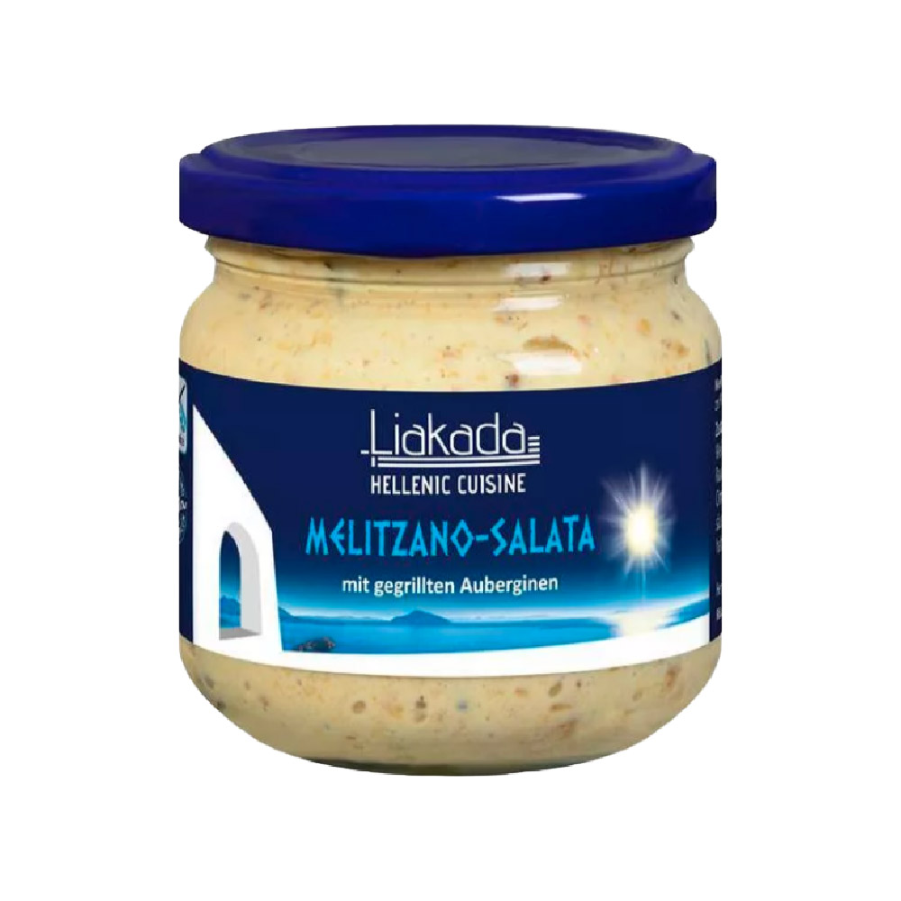 Liakada Melitzano Salata mit gegrillten Auberginen 170g MHD:14.4.25