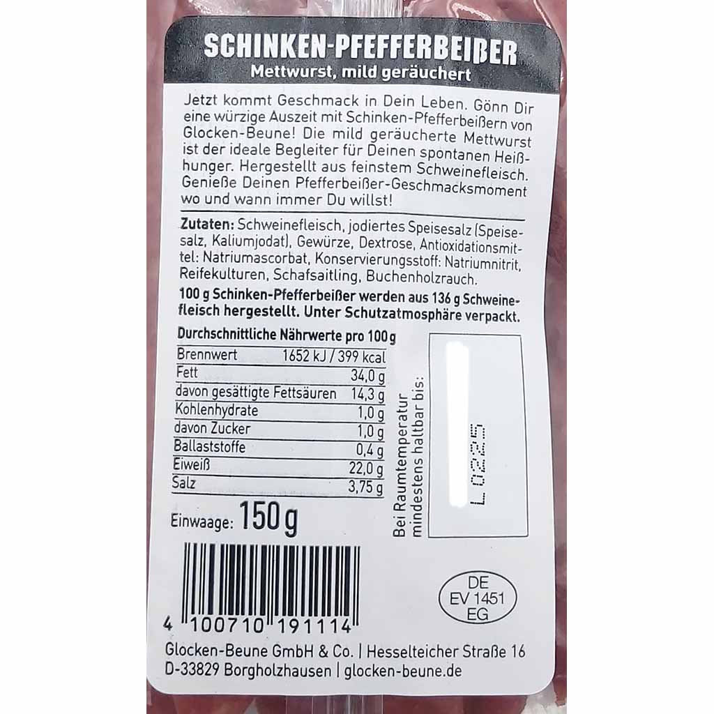 https://www.lebensmittel-sonderposten.de/media/image/b9/87/32/Schinken_Pfeffer_Beisser_Glocken_Beune_Mettw-rstchen_150g_back.jpg