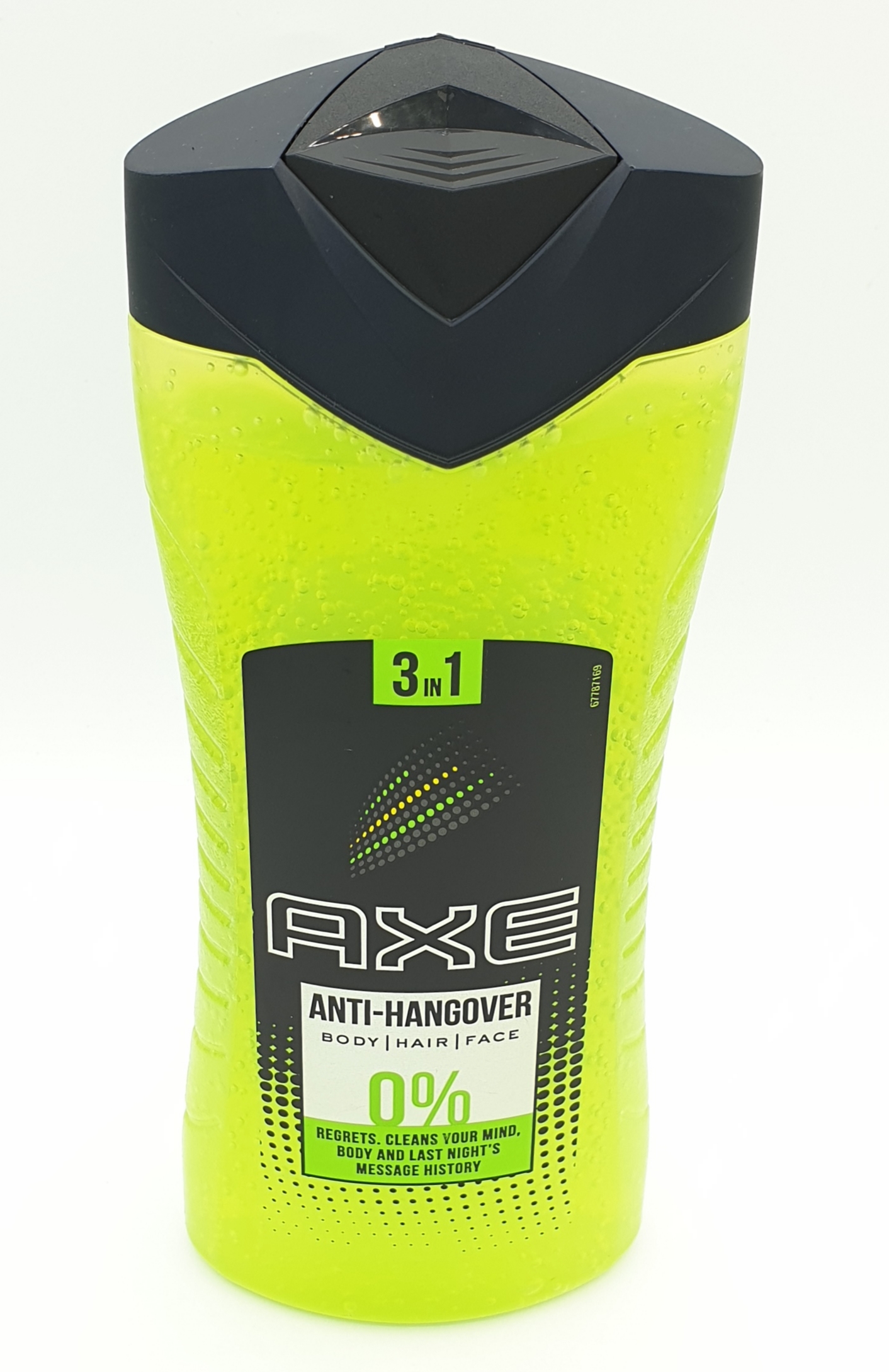6x Axe Anti-Hangover 3 in 1 Duschgel Shower Gel 400ml=2400ml