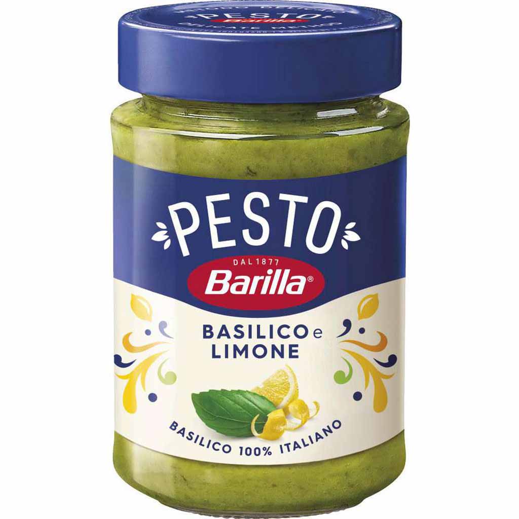 Barilla Pesto Basilico Limone 190g MHD:1.2.25