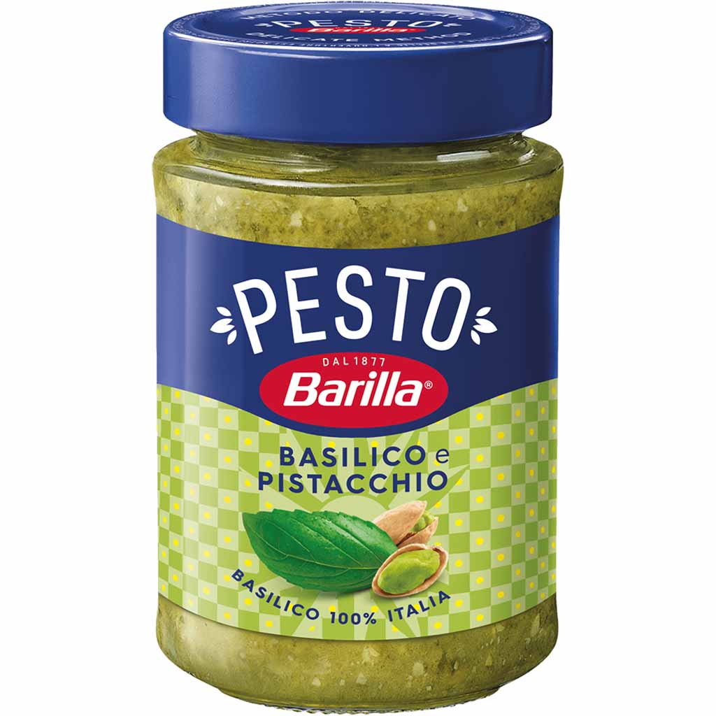 Barilla Pesto Basilico Pistacchio 190g MHD:3.10.25