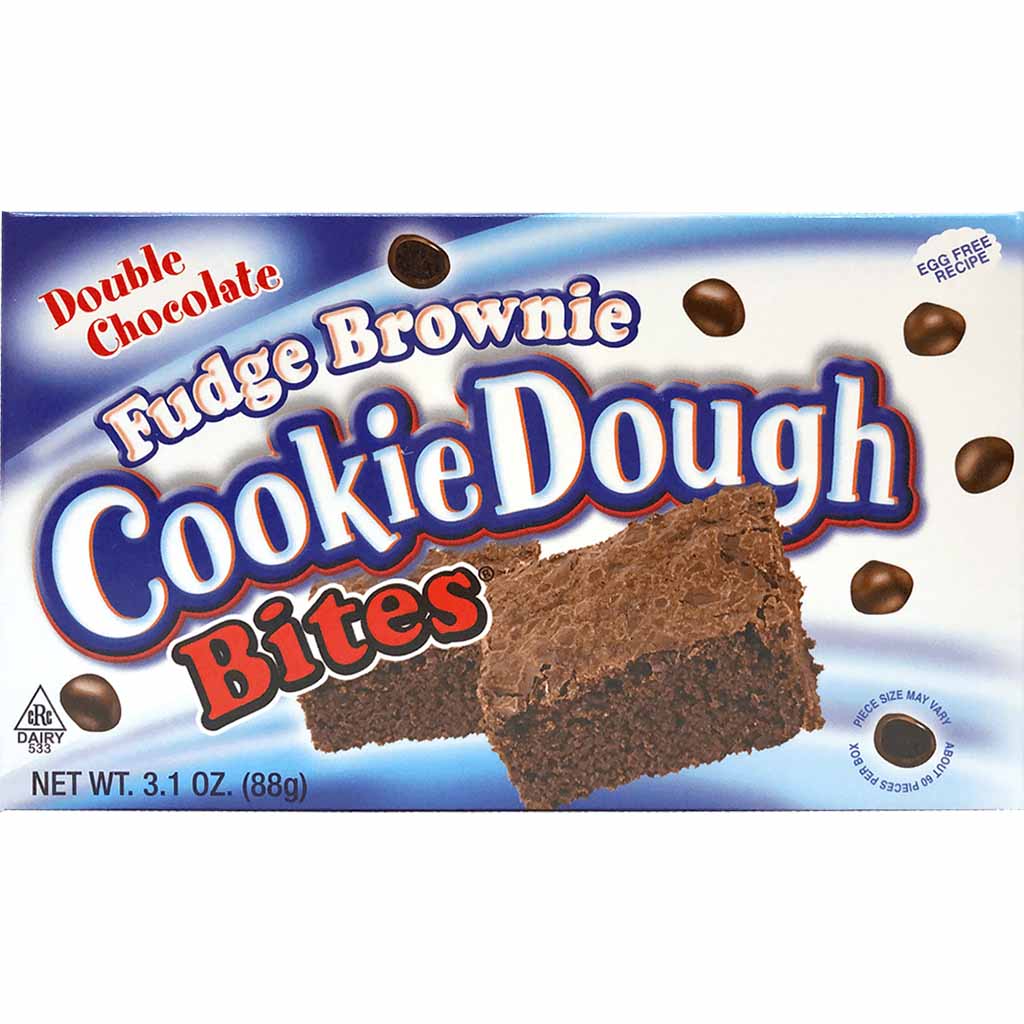 Double Chocolate Fudge Brownie Cookie Dough Bites 88g MHD:3.1.22