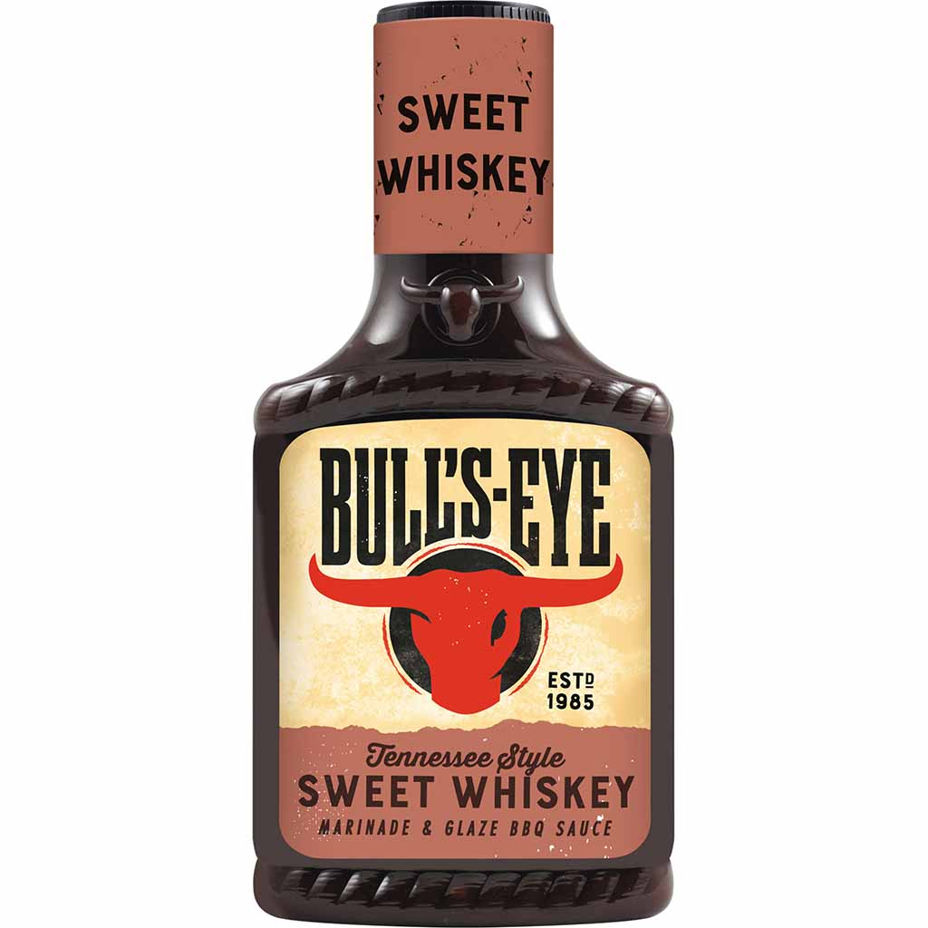 Bulls-Eye Tennessee Style Sweet Whisky BBQ Sauce 300ml MHD:3.1.21