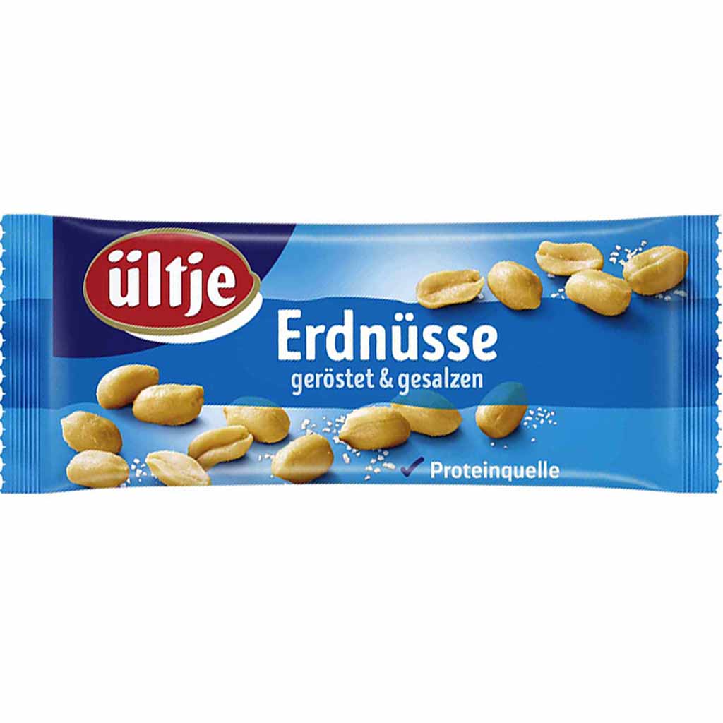 ültje Erdnüsse geröstet & gesalzen 20x50g=1kg MHD:30.5.25