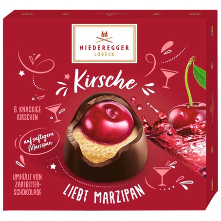 Niederegger Kirsche auf Marzipan 108g MHD:8.2.25