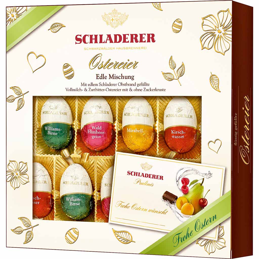 Schladerer Ostereier Edle Mischung 210g MHD:30.9.21