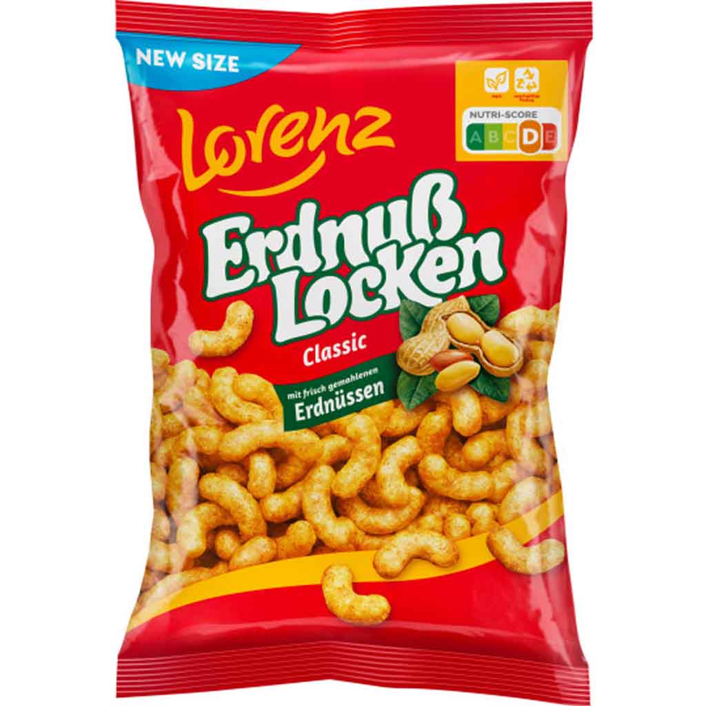 Lorenz Erdnuß Locken Classic 175g MHD:7.1.25