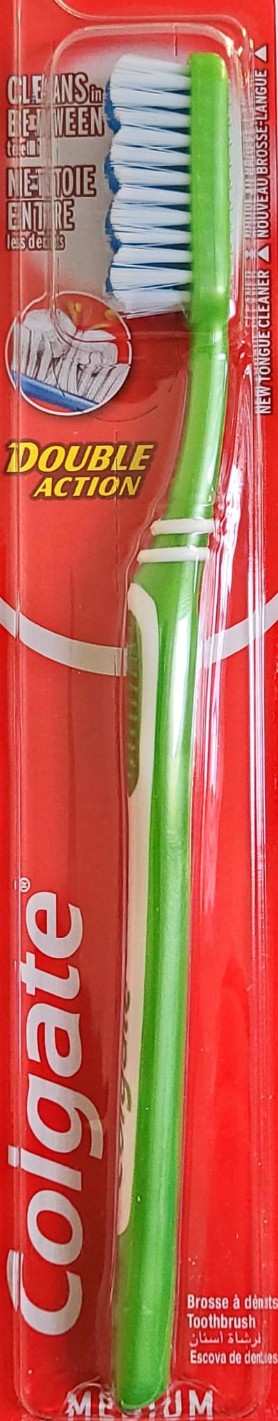 Colgate Double Action Zahnbürste  medium 18cm