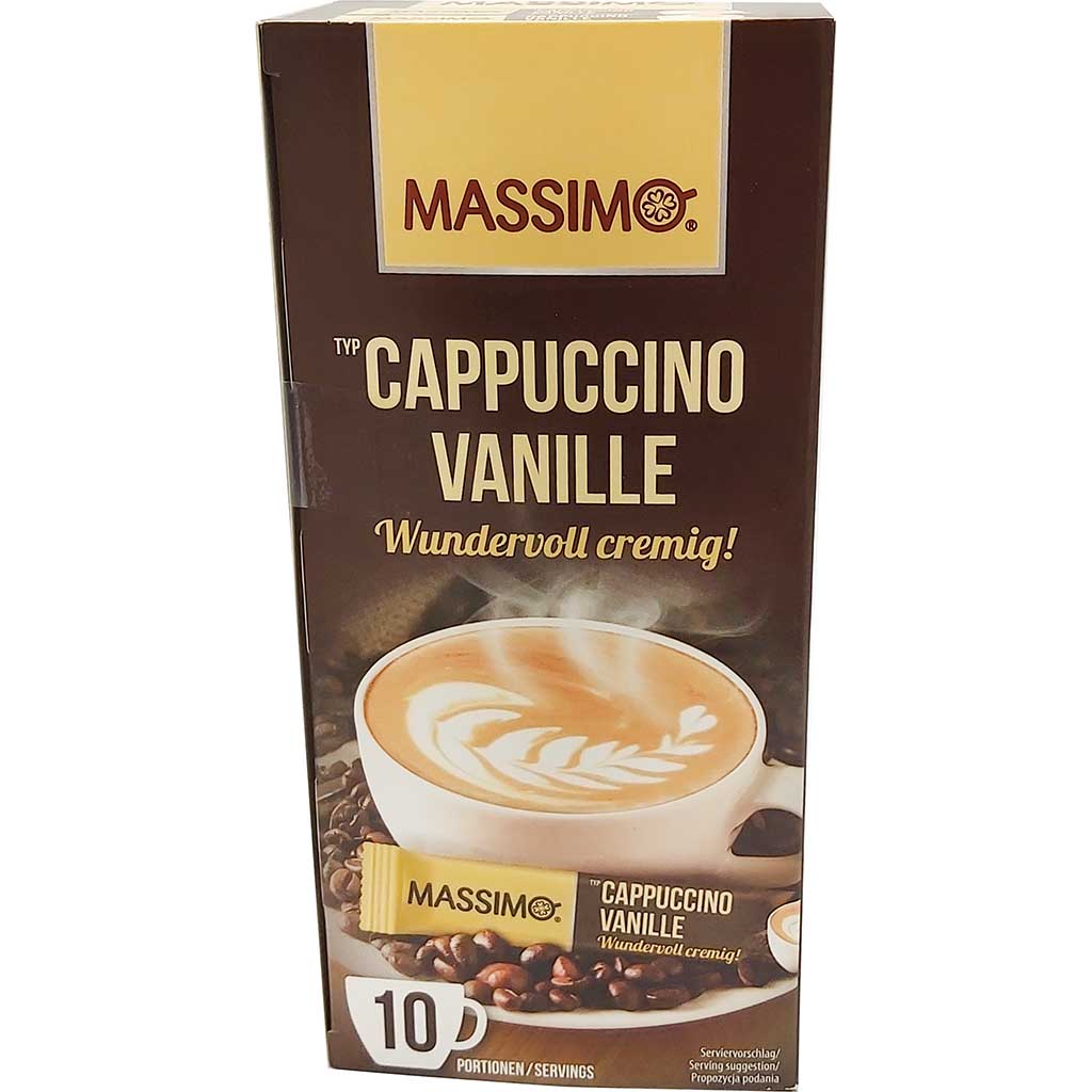 Massimo Cappuccino Vanille 10 Tassen 125g