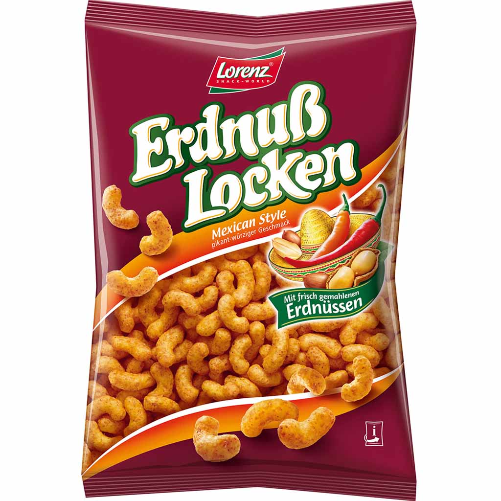 21x Lorenz Erdnuß Locken Mexican Style á 200g=4200g MHD:12.4.21