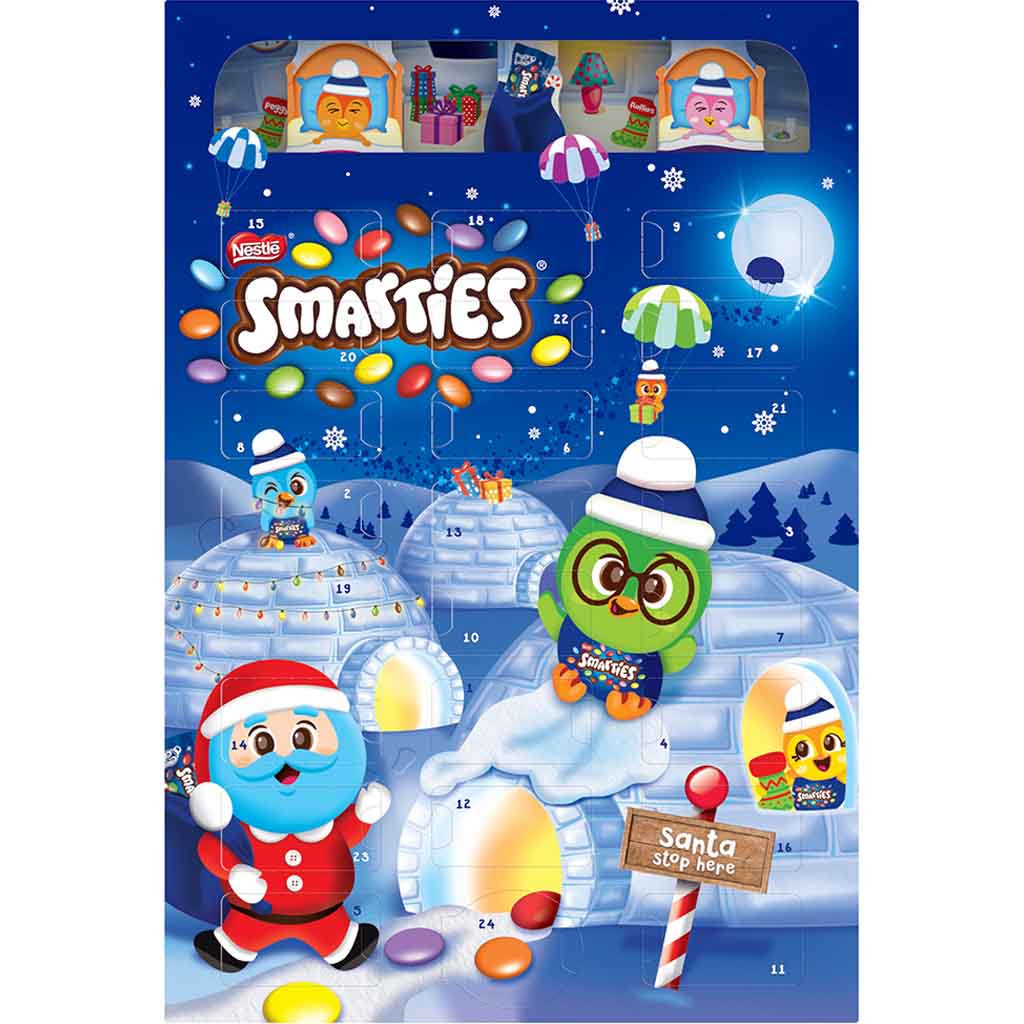 Smarties Adventskalender 193,9g MHD:30.8.25