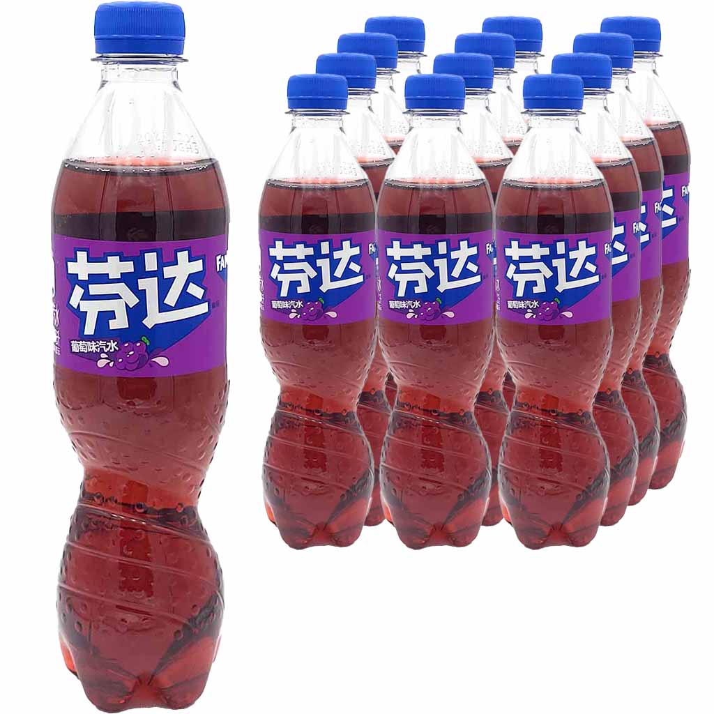 12x Fanta Grape PET á 0,5L=6L 