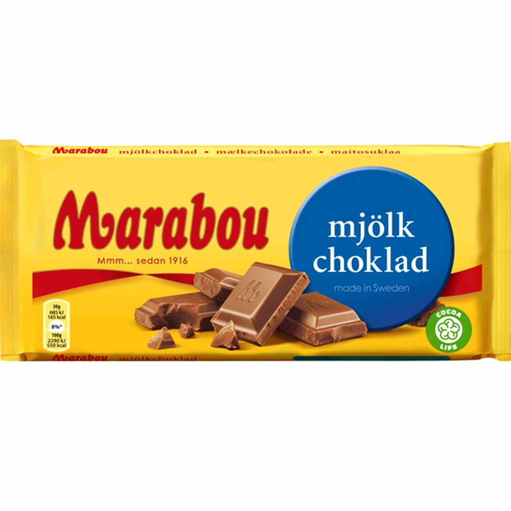 Marabou Tafelschokolade Milchschokolade 200g MHD:29.12.23
