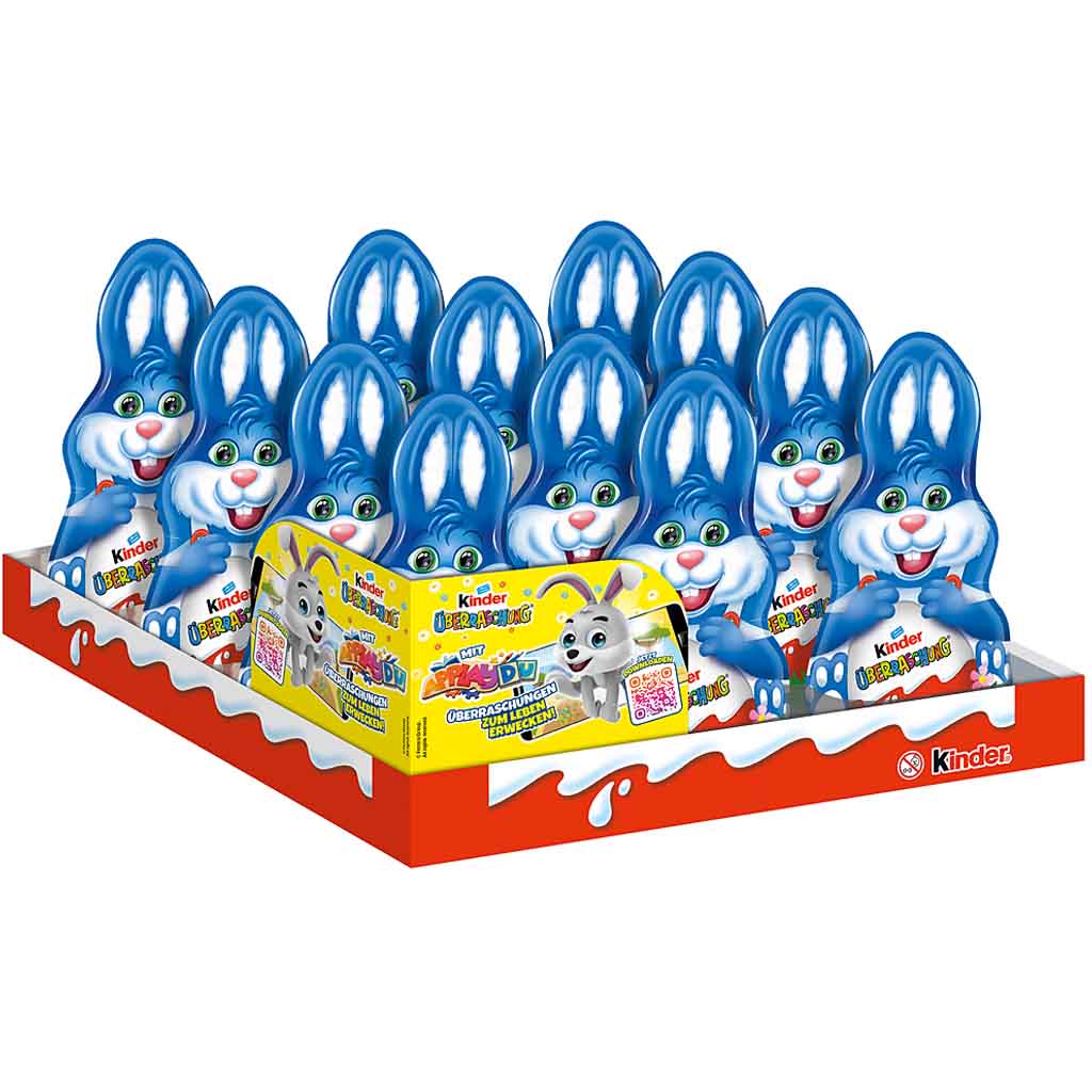 kinder Schokolade Harry Hase mit Überraschung Classic 12x75g=900g MHD:21.8.24