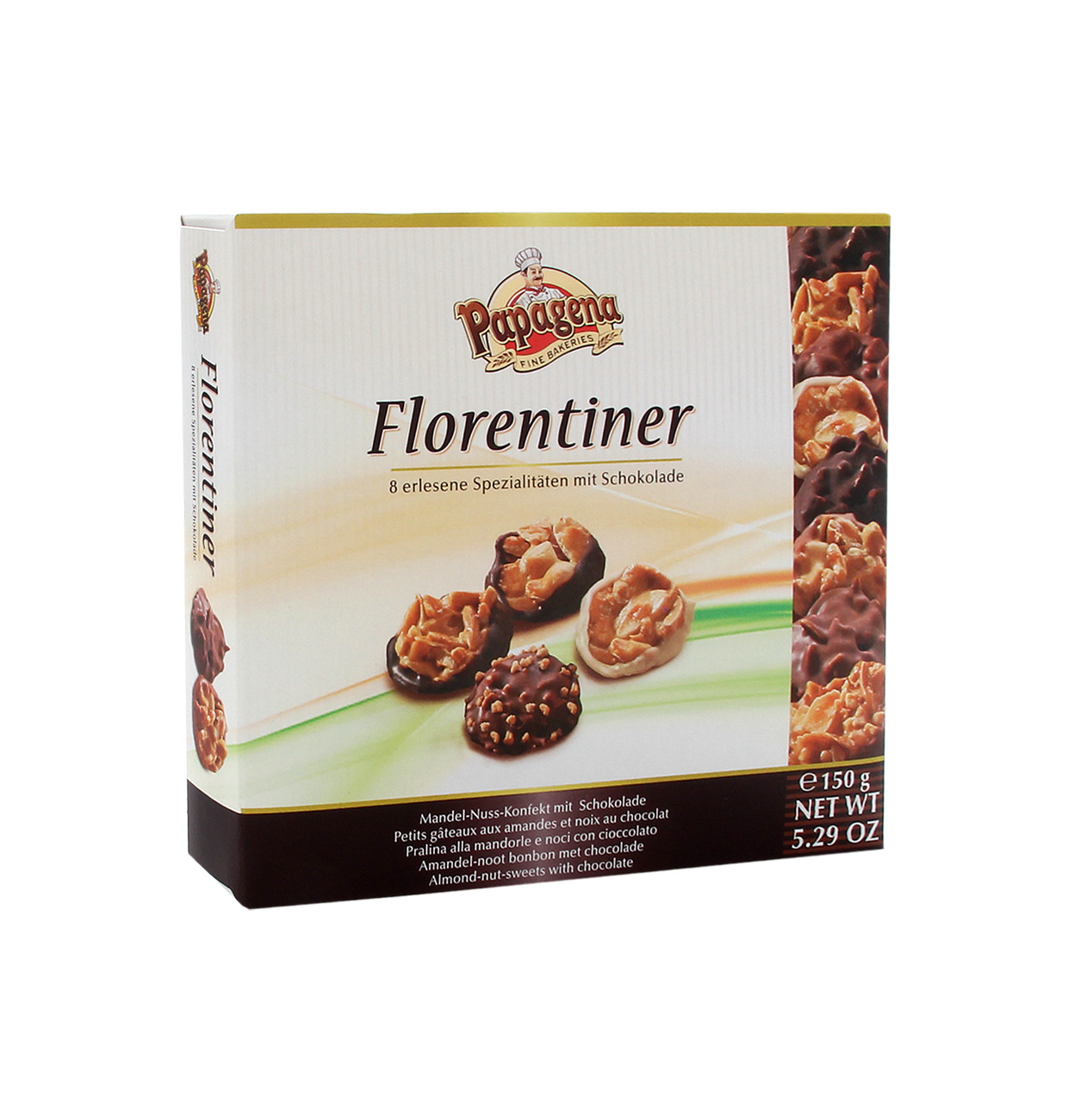 Papagena Kekse Florentiner Art 150g MHD:30.11.24