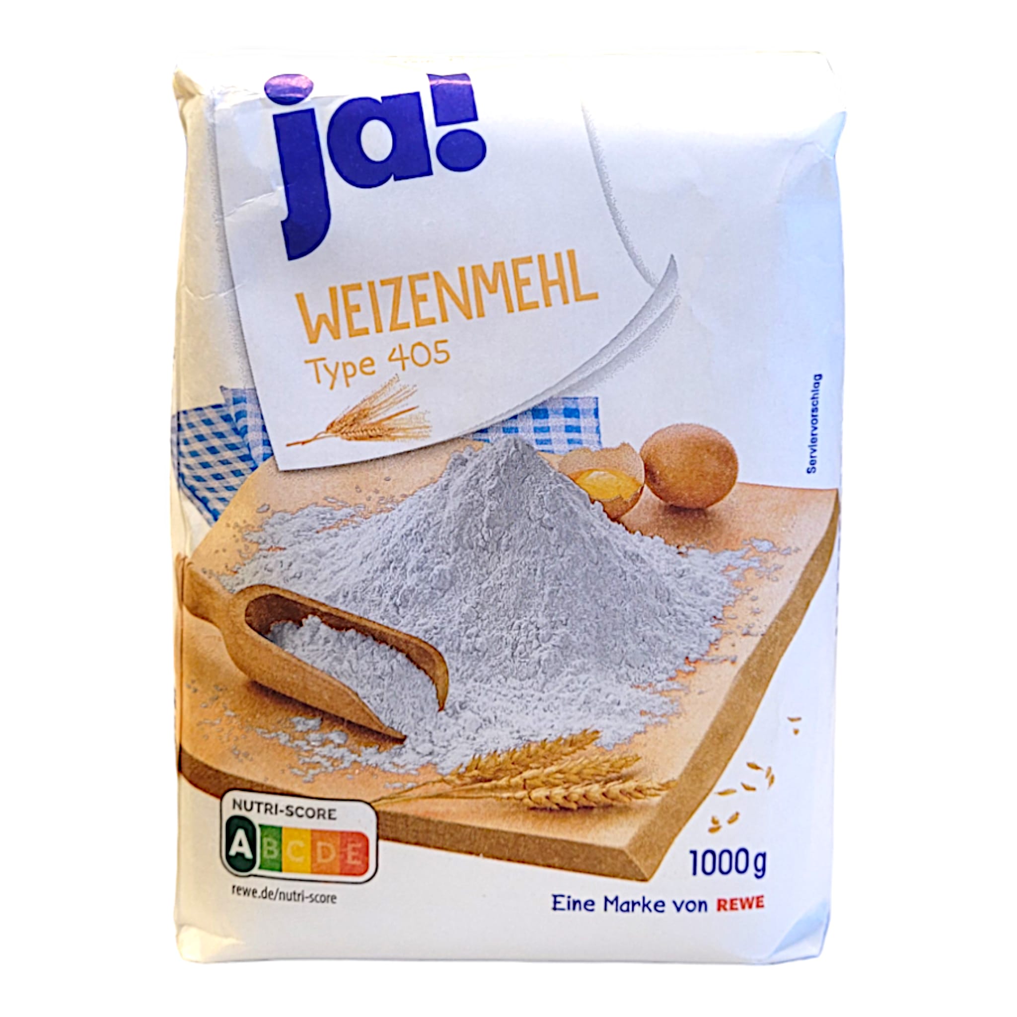 ja! Weizenmehl Type 405 1kg MHD:16.10.25