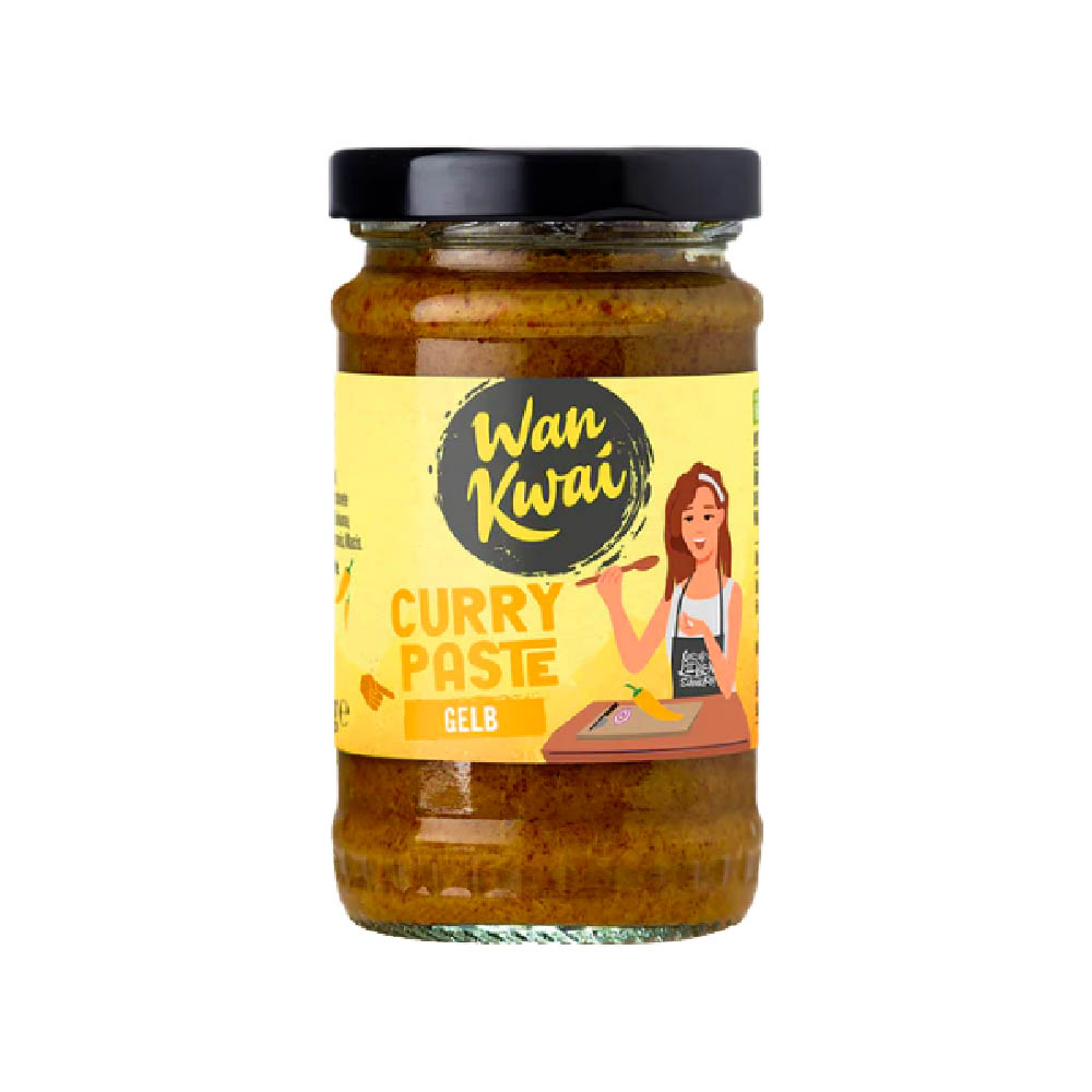 Wan Kwai Curry Paste Gelb 110g MHD:8.2.25