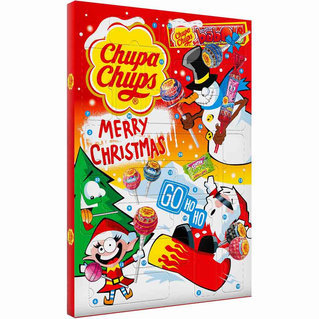 Chupa Chups Adventskalender Merry Christmas 210g