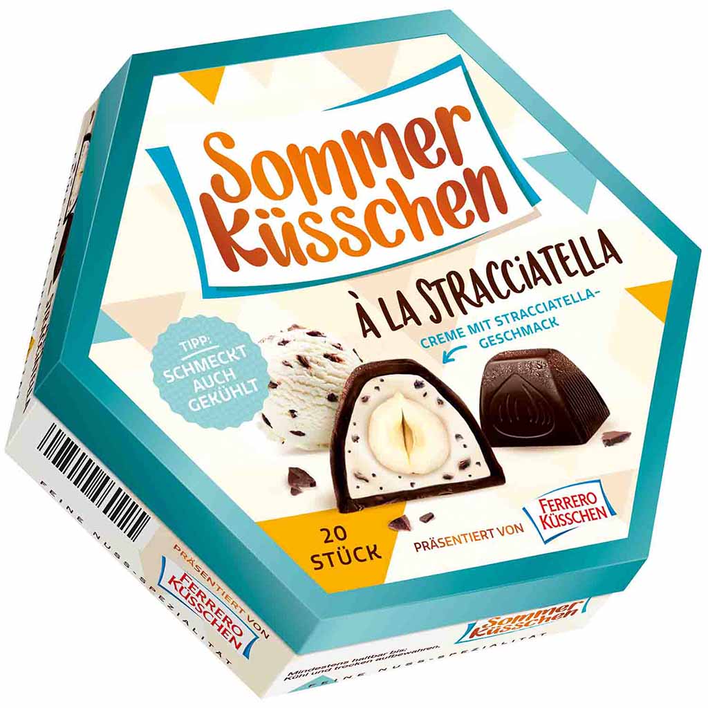Ferrero Küsschen Sommer Küsschen a la Stracciatella 20er 182g MHD:20.11.23