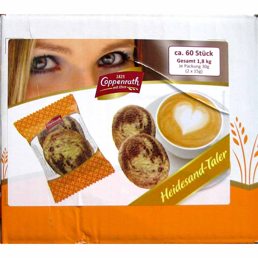 Coppenrath Heidesand-Taler 60er 1,8kg MHD:23.1.25