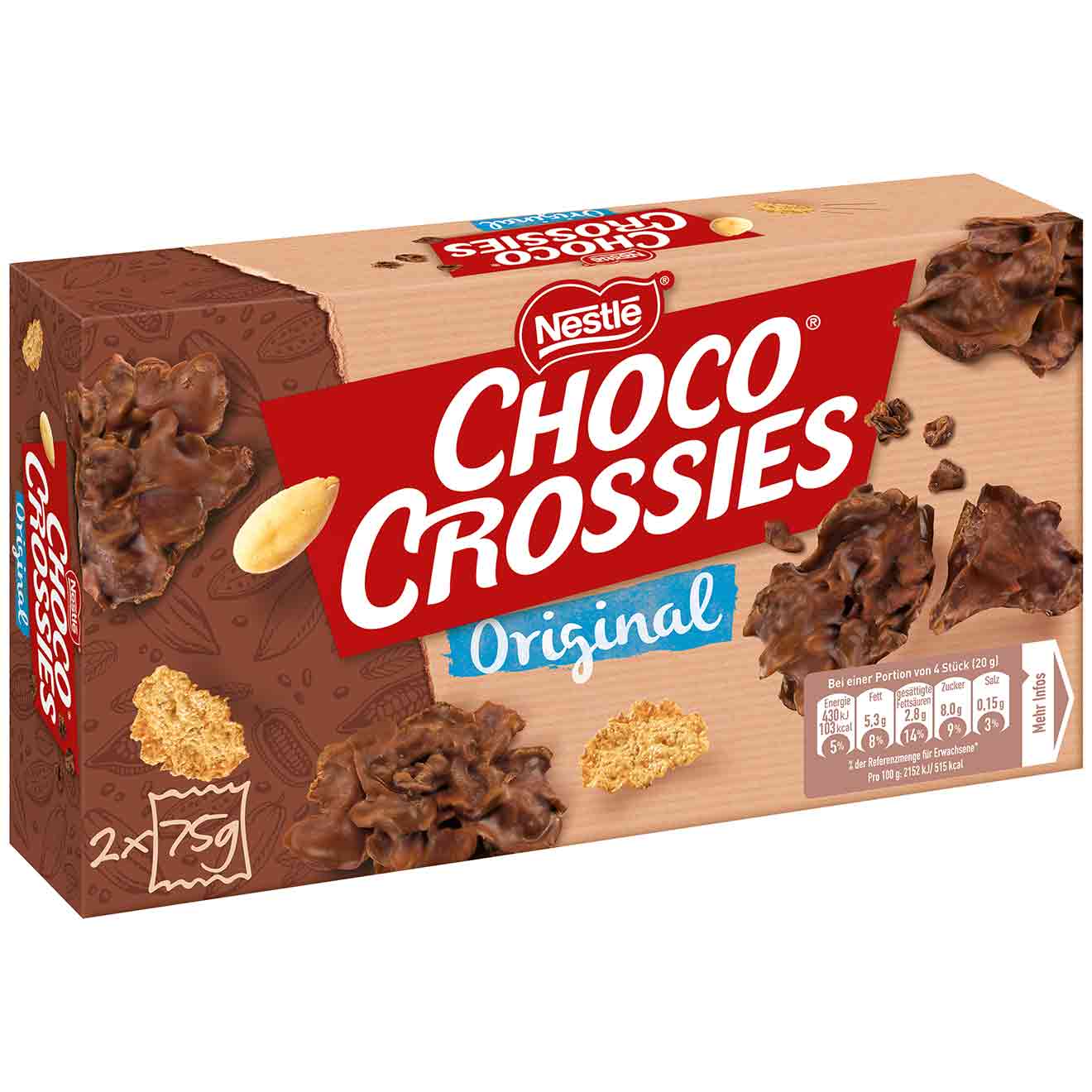 Nestle Choco Crossies Classic 150g MHD:30.5.24