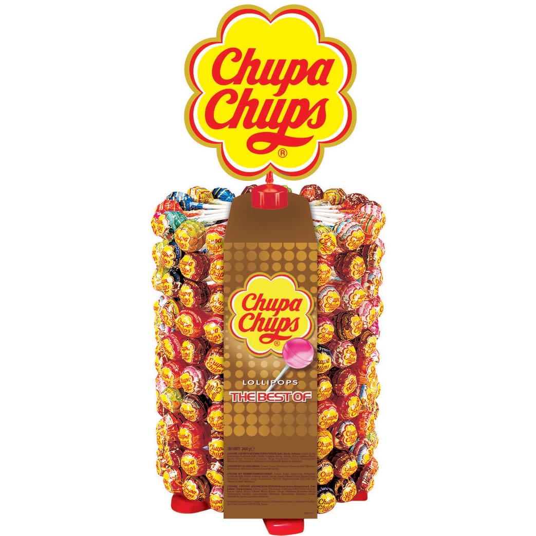 Chupa Chups Lutscherrad 200er 2400g MHD:30.10.26