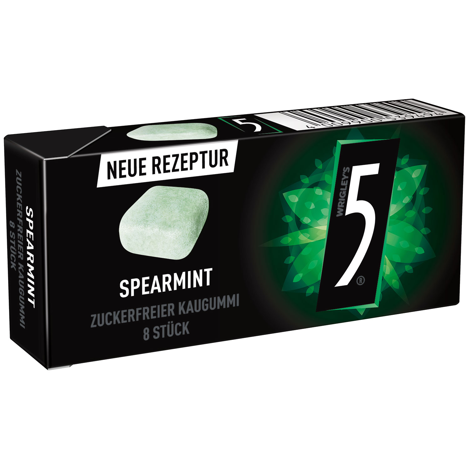 5Gum Spearmint Kaugummi 12x 8er MHD:4.11.24