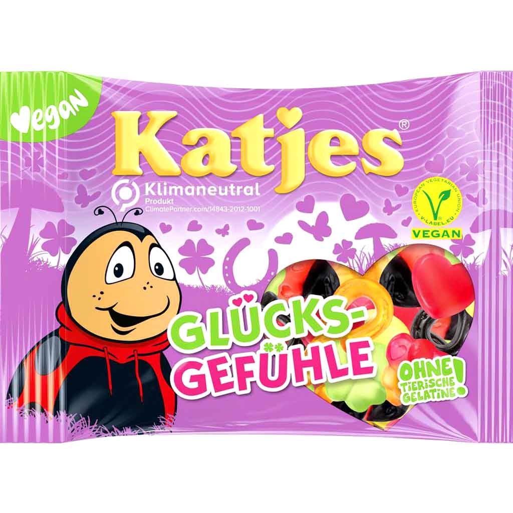 Katjes Fruchtgummi Glücksgefühle 175g MHD:30.5.25
