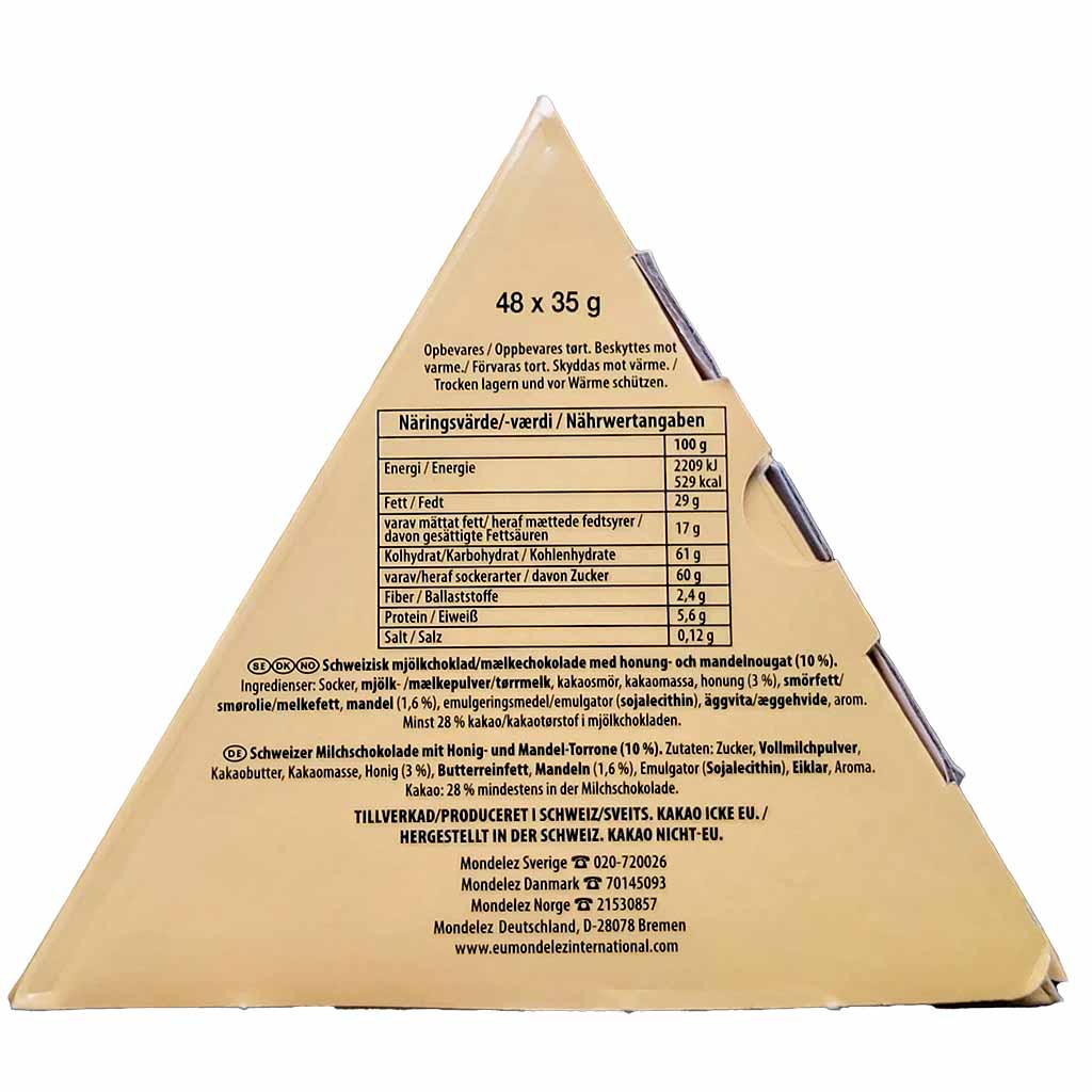 Toblerone_xl_Pack_site Toblerone XL Pack Milchschokolade 1680g 1,68kg 77cm lang