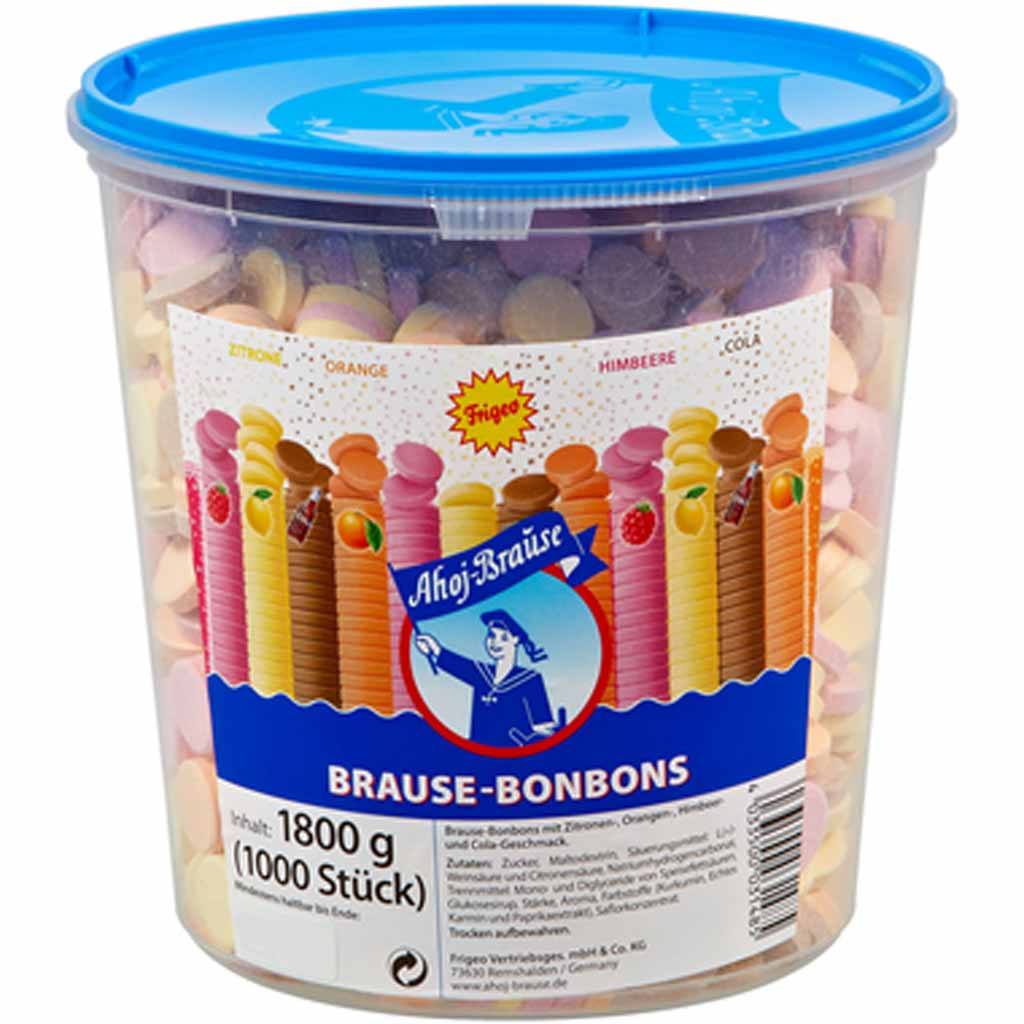 Ahoj-Brause Brause Bonbons 1000er 1800g MHD:30.11.25