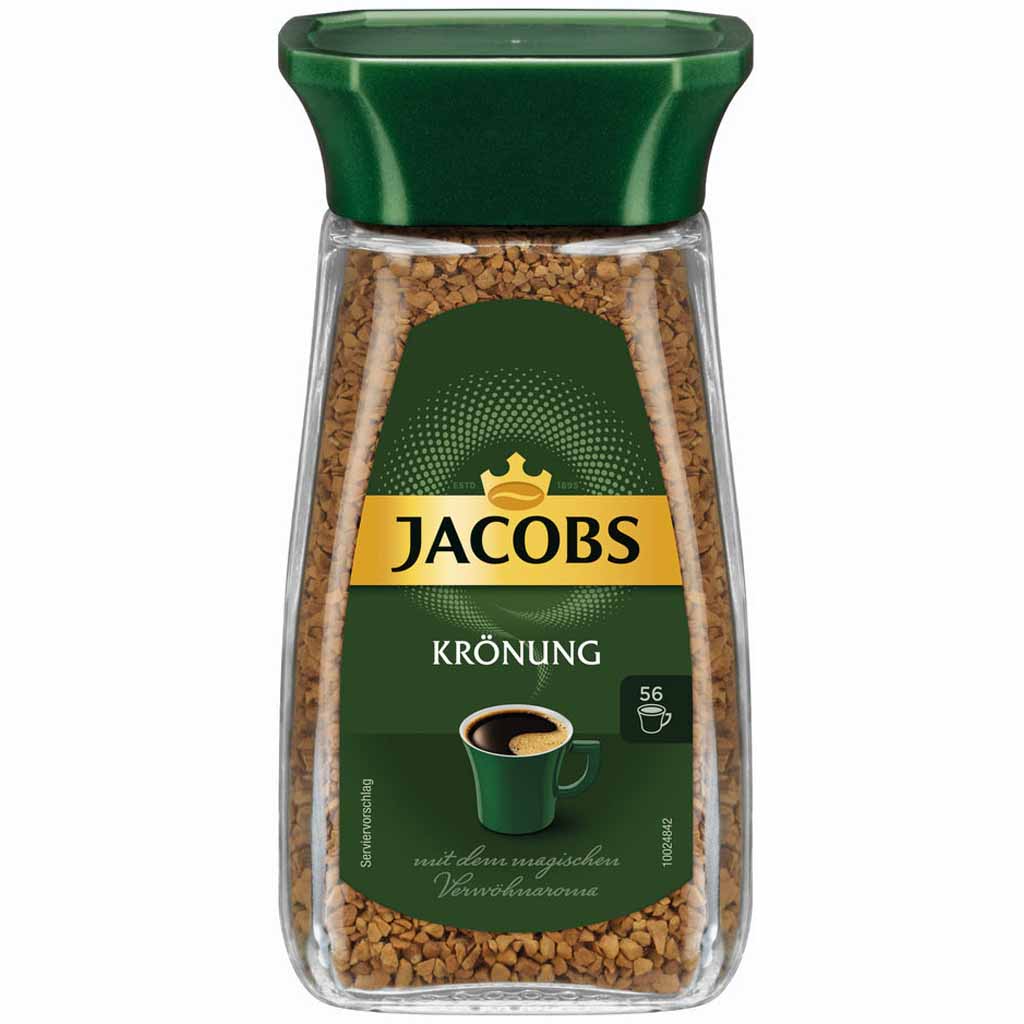 Jacobs löslicher Kaffee Krönung 100g MHD:28.2.26