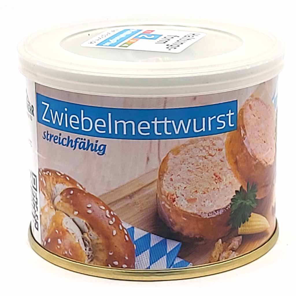Grasmehr Hausmacher Zwiebelmettwurst streichfähig 200g 