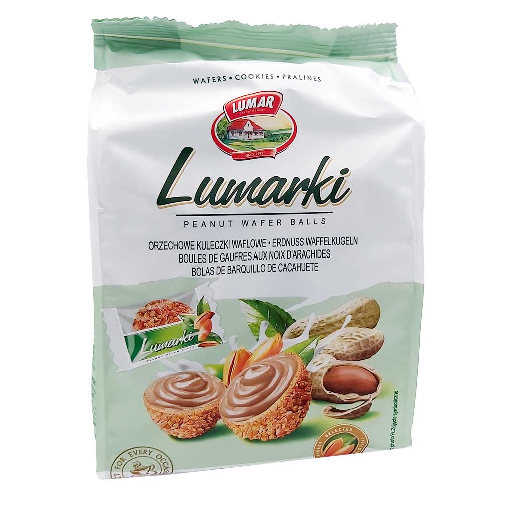 Lumarki Erdnuss Waffel Bälle á 120g