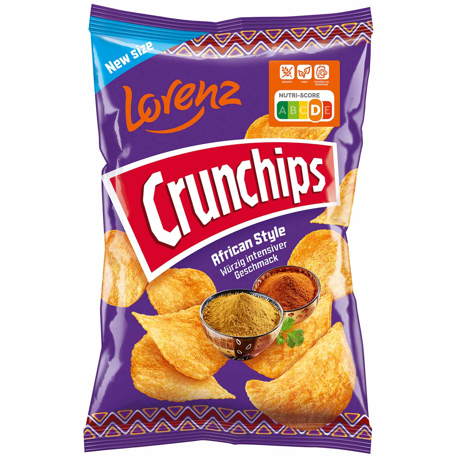 Lorenz Crunchips African Style 150g MHD:19.10.24
