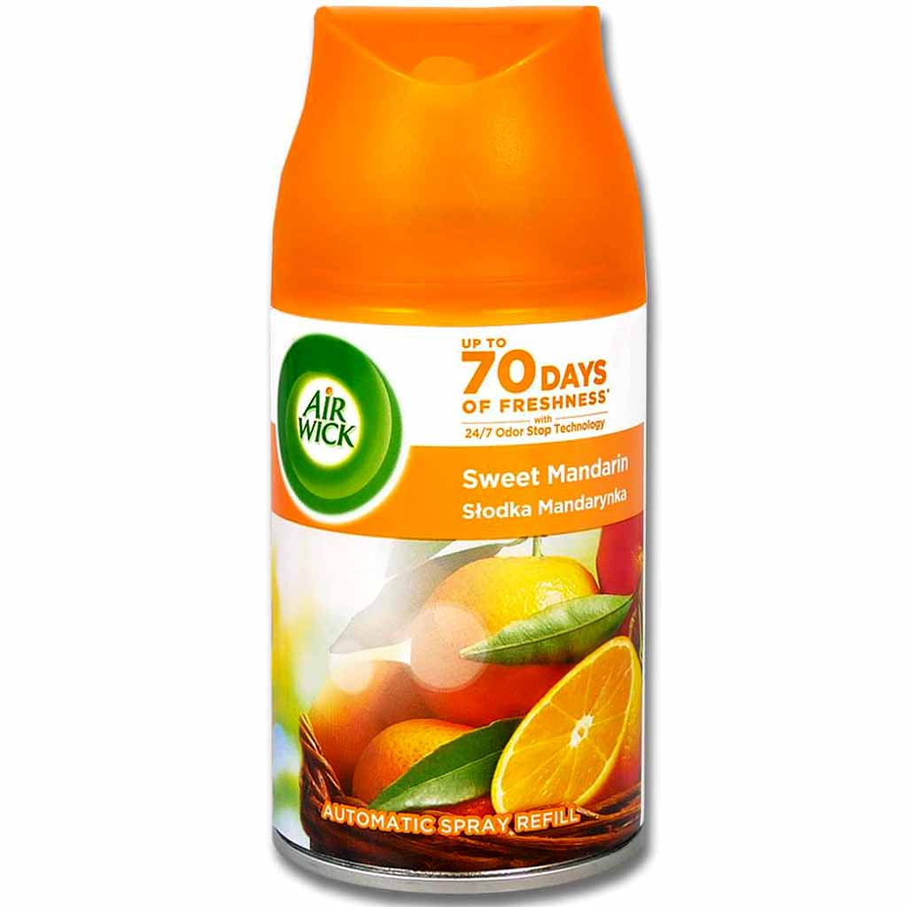 Air Wick Lufterfrischer Freshmatic Sweet Mandarin Nachfüllung 6er Pack 6 x 250ml