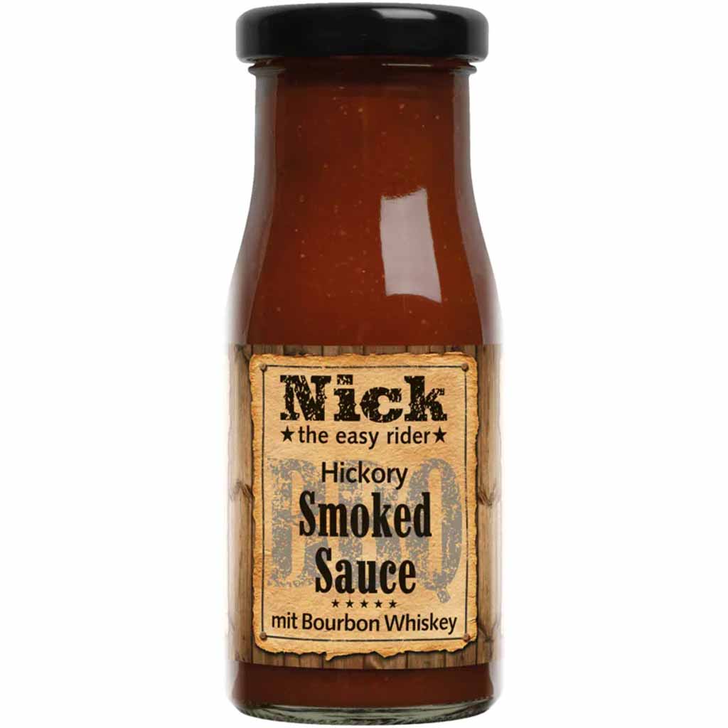 Nick the easy Rider Hickory Smoked Sauce 140ml MHD:27.9.24