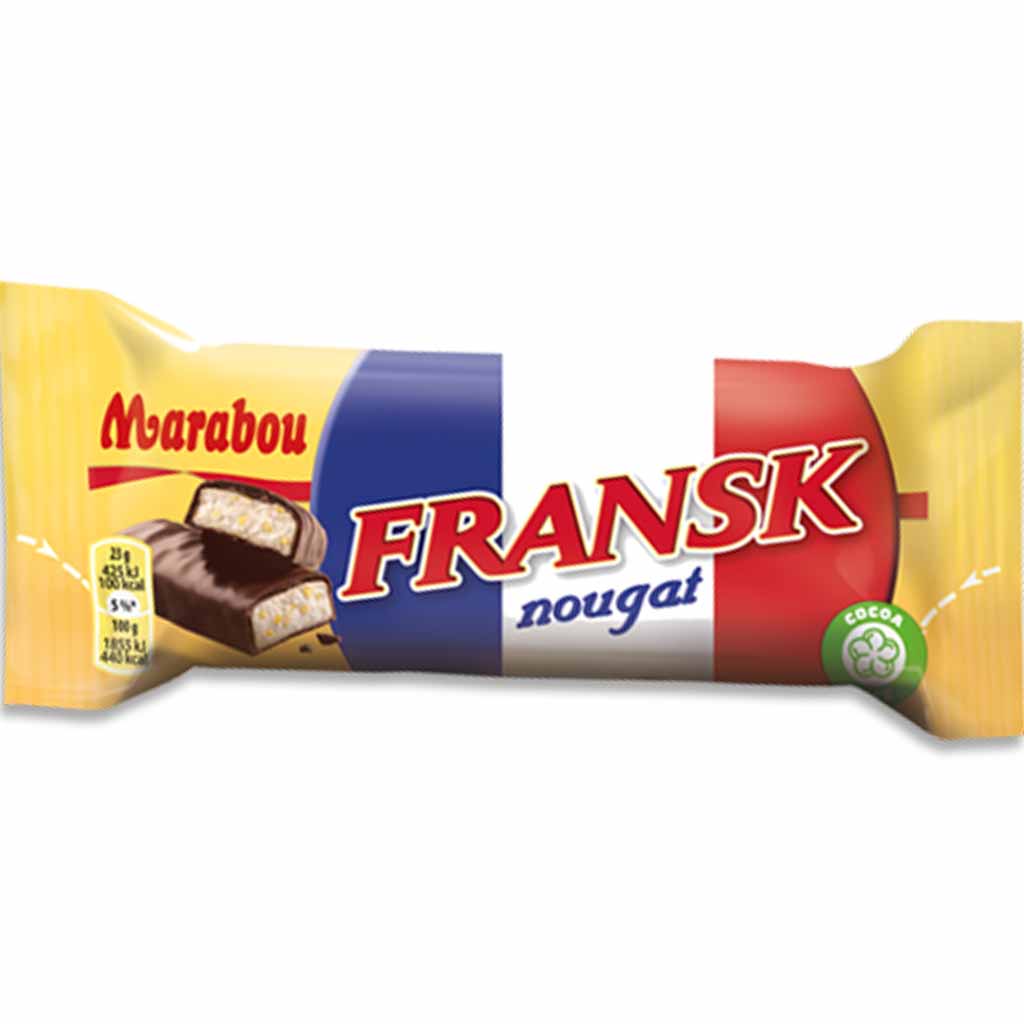 Marabou Riegel Fransk Nougat 46g MHD:27.11.23