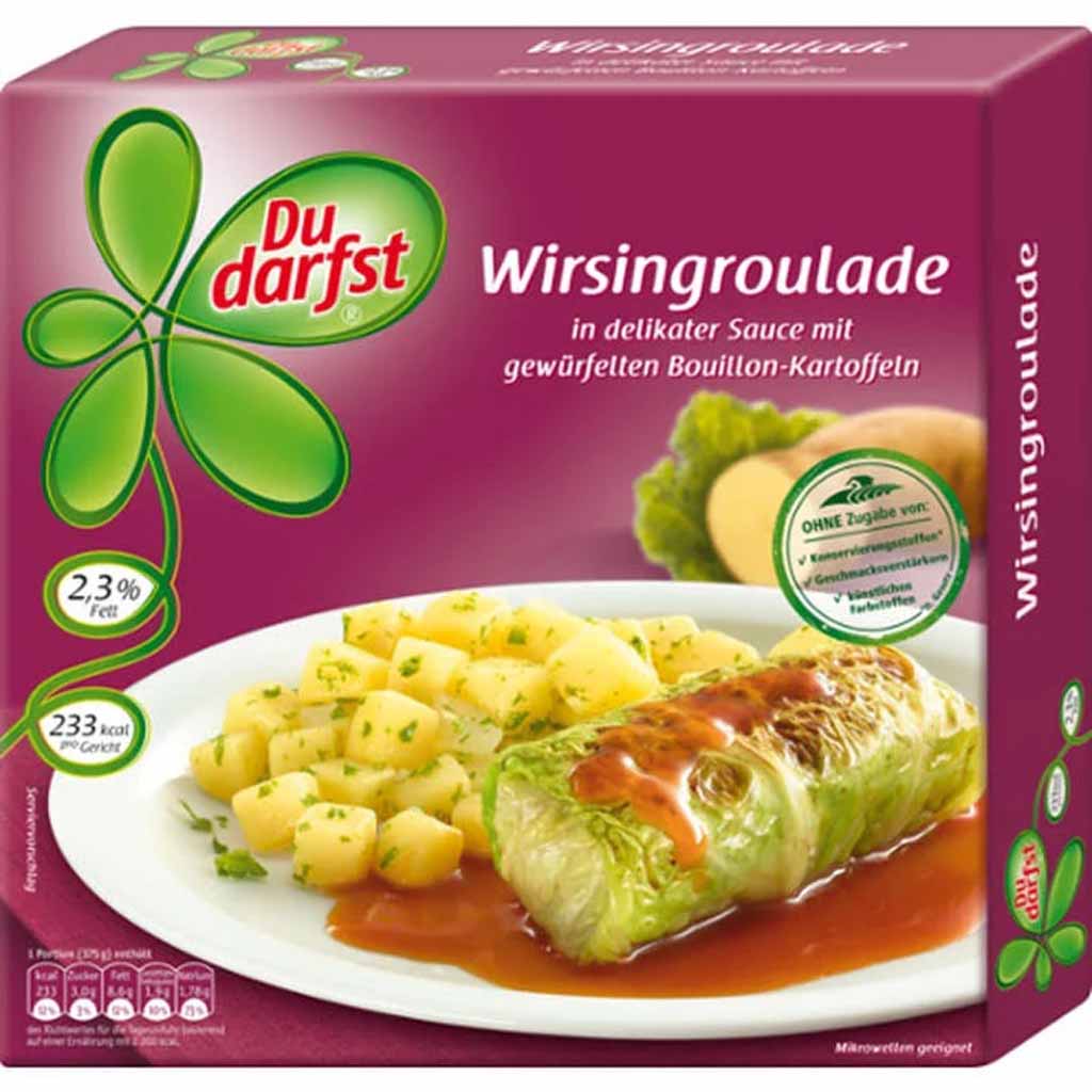 Du darfst Fertiggericht Wirsingroulade 375g MHD:8.10.25