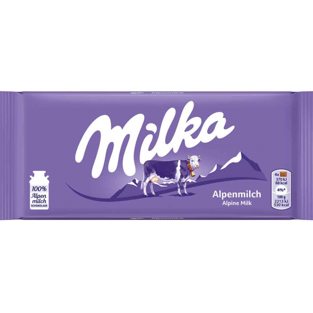 500g MILKA Alpenmilch Schokoladentafel (5x100g) MHD:16.7.21