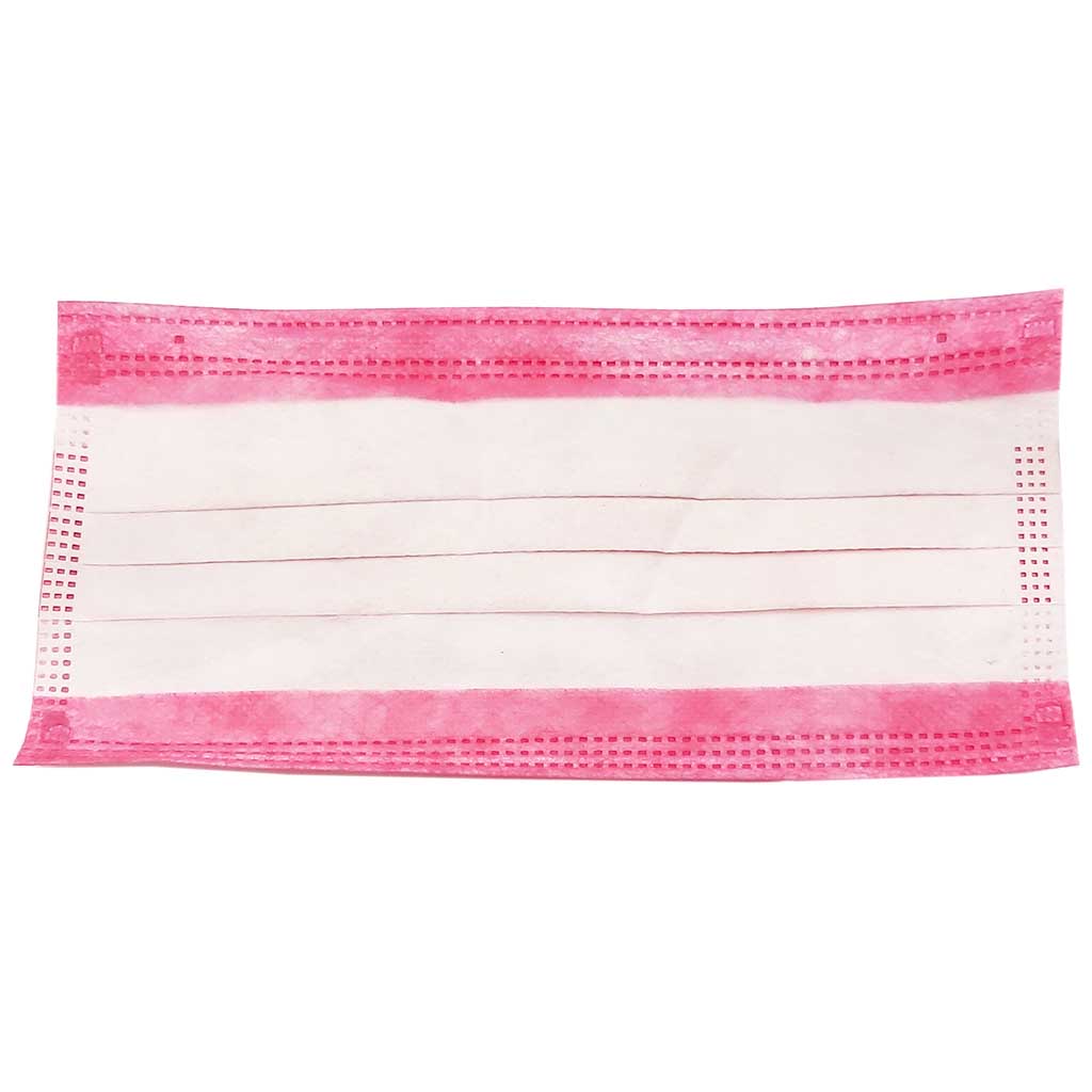 Einweg_Mund-Nasemaske_3-lagig_Vlies_pink_innenL8NiwnTfmg7y5 50x Mundschutz Masken 3-lagig, Vlies, Gummibänder, pink rosa