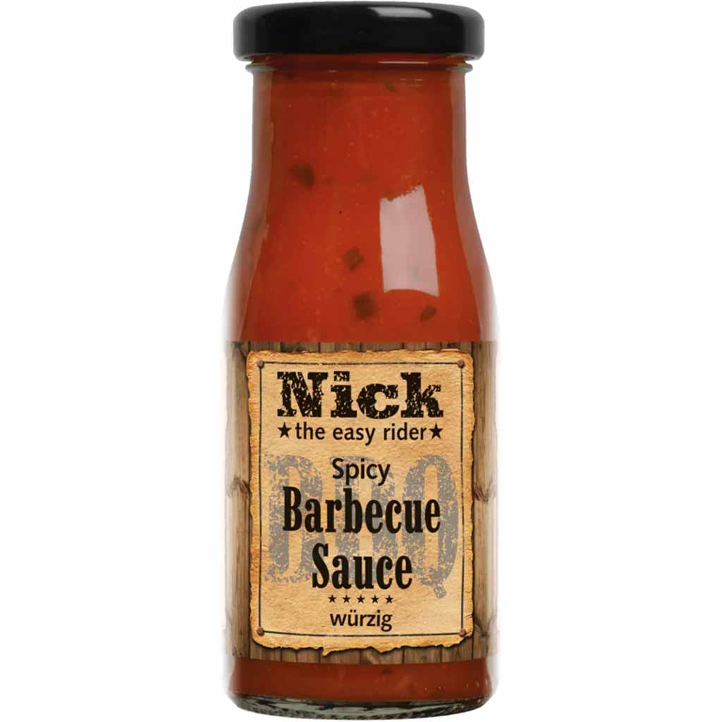 Nick the easy Rider Spicy Barbecue Sauce 140ml MHD:26.9.24